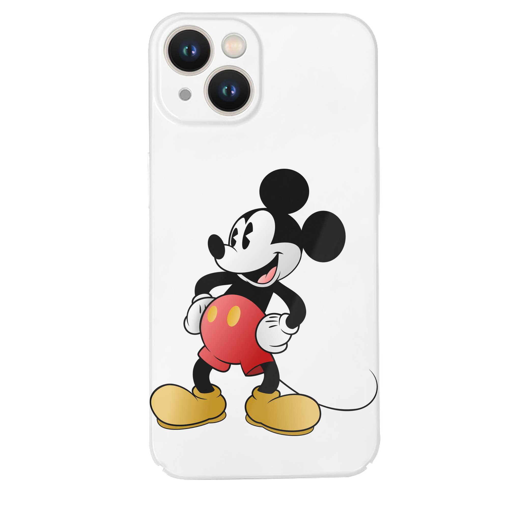 （画像用） ミッキーマウス Mickey Mouse 【iPhone 14シリーズ対応】ハードケース